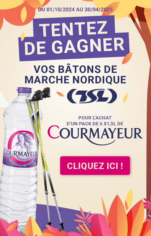 Concours gagnez des batons de marche nordique