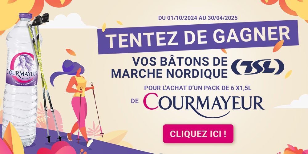 Concours gagnez des batons de marche nordique